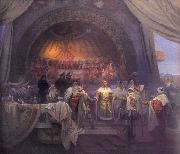 The Union of Slavic Dynasties Alfons Mucha